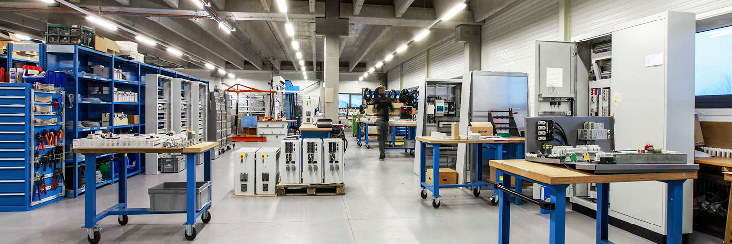 Produktionshalle Lescom